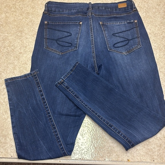 Seven7 Blue Skinny Jeans Classic Style - Picture 7 of 7